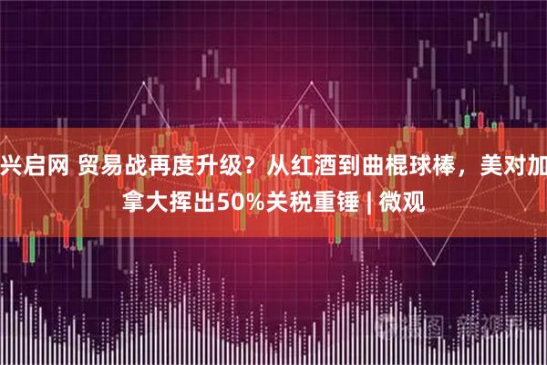 兴启网 贸易战再度升级？从红酒到曲棍球棒，美对加拿大挥出50%关税重锤 | 微观